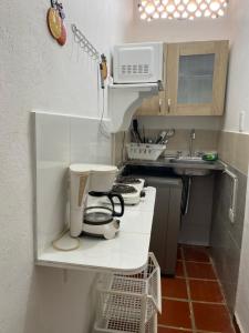 Kuchyň nebo kuchyňský kout v ubytování La Casa de Luzma