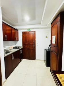 Η κουζίνα ή μικρή κουζίνα στο Ocean Tours san Andrés