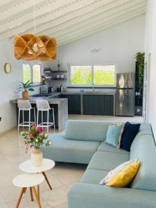 Χώρος καθιστικού στο Mini Resort Kaya Verdi