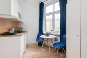 Η κουζίνα ή μικρή κουζίνα στο Centrum 2 Łodz Struga 27a