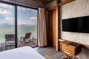 TV a/nebo společenská místnost v ubytování Z9 Resort