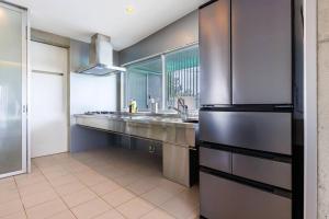 Dapur atau dapur kecil di Yomitan house sanin