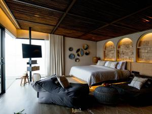 Postel nebo postele na pokoji v ubytování Z9 Resort + 37 fotografií