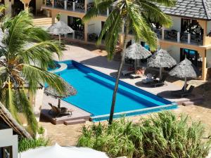 Bazén v ubytování Mahali Zanzibar nebo v jeho okolí