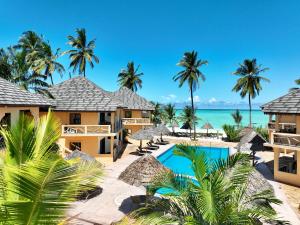 Bazén v ubytování Mahali Zanzibar nebo v jeho okolí