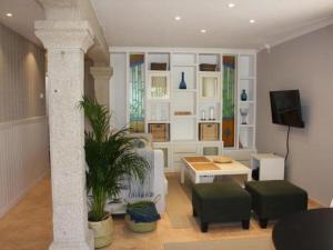 Et tv og/eller underholdning på 0340 Apartment in Vilanova de Arousa