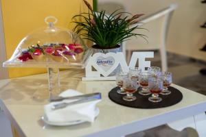 Nápoje v ubytování Aphrodite Beach Hotel
