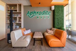 Posezení v ubytování Aphrodite Beach Hotel