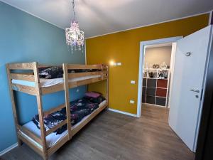 Postel nebo postele na pokoji v ubytování A cjase di Luca