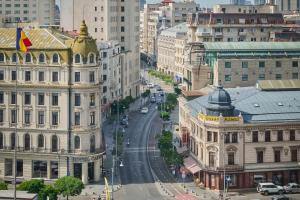 Cảnh Bucureşti hoặc tầm nhìn thành phố từ căn hộ