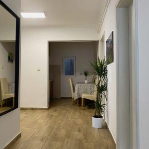 TV a/nebo společenská místnost v ubytování Leander House