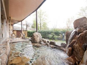 Bazén v ubytování GLOBAL RESORT NUKUI nebo v jeho okolí
