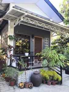 Zahrada ubytování Tiny House Loft Style + 27 fotografií
