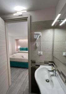 Koupelna v ubytování Costa degli Dei Rooms