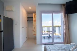 Χώρος καθιστικού στο Mantra Beach condominium M229