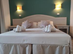 Krevet ili kreveti u jedinici u okviru objekta B&B La Vigna