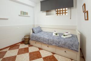 Ένα ή περισσότερα κρεβάτια σε δωμάτιο στο Los Rubios Playa