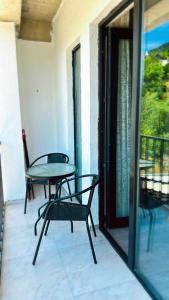 Balkón nebo terasa v ubytování Vitali Apartment
