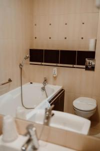 Koupelna v ubytování Hotel Liburnia