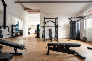 Centrum fitness w obiekcie Ferienwelt Kesselgrub Hotel in Altenmarkt-Zauchensee