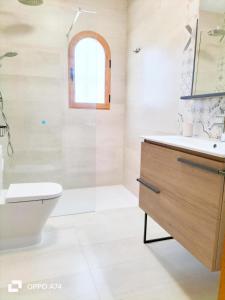 Koupelna v ubytování Villa Marycar