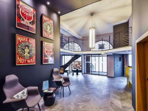 Istumisnurk majutusasutuses ibis Styles Dijon Central