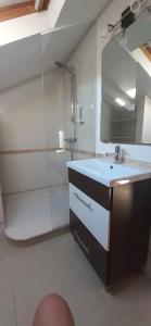 A bathroom at Hostal Casa Martinez