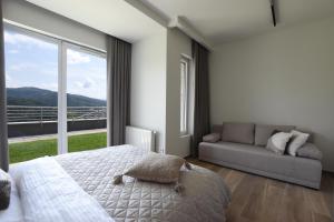 Nespecifikovaný výhled na hory nebo výhled na hory při pohledu z apartmánu