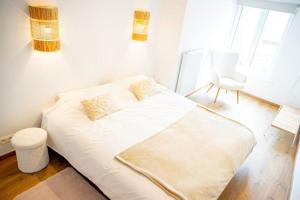 Postel nebo postele na pokoji v ubytování Suite26-2