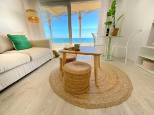 A seating area at CS7 Kaleria Suites