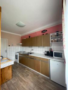 Kuchyň nebo kuchyňský kout v ubytování apartman pro 4 osoby