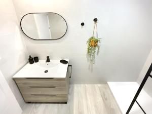 A bathroom at CS7 Kaleria Suites
