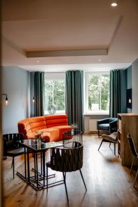 Posezení v ubytování Coffee Fellows Hotel & Longstay