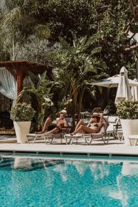 Bazén v ubytování Ölüdeniz Blu Luxury Unique Hotel - Adults-Only nebo v jeho okolí