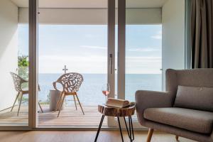 Istumisnurk majutusasutuses Fredensborg Badehotel