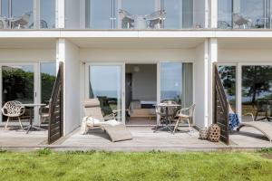 Istumisnurk majutusasutuses Fredensborg Badehotel