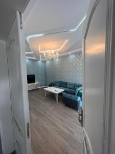 Ruang duduk di Luxury Villa BABK