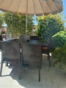 Patio nebo venkovní prostory v ubytování Blumoon boutique