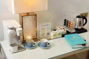 Garden Luxury Rooms的咖啡和沏茶工具