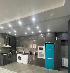 Kuchyň nebo kuchyňský kout v ubytování Nick Appartment Batumi