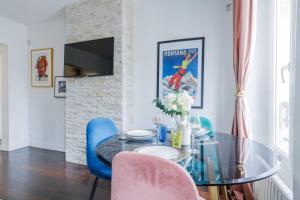 Et tv og/eller underholdning på Charming 4P apartment Saint Mande + 10 billeder