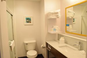 Koupelna v ubytování Hampton Inn Hamburg