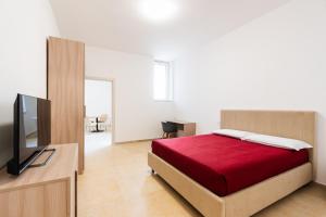TV a/nebo společenská místnost v ubytování Porta 29 Apartments