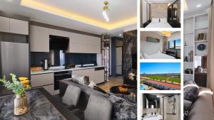 Η κουζίνα ή μικρή κουζίνα στο RÜZGAR LUXURY RESIDENCE