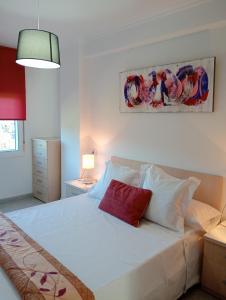 Postel nebo postele na pokoji v ubytování Apartamento Finisterra