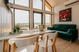 Posezení v ubytování Borek Mała Przystań