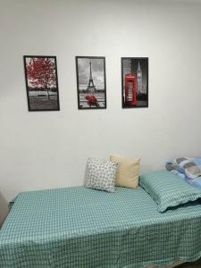 Postel nebo postele na pokoji v ubytování loft 01 Manaus + 8 fotografií