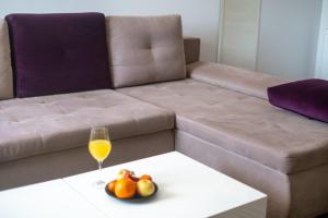 Istumisnurk majutusasutuses Hotel Prezident