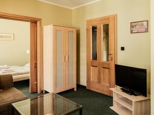 TV a/nebo společenská místnost v ubytování Apartment Chopin by Interhome