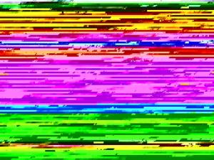 een close-up van een computerscherm met gekleurde lijnen bij Apartment Matten - Utoring-19 by Interhome in Zermatt